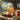 A traditional image of Maharshi Valmiki writing Sanskrit verses, with the Ramayana book beside him.