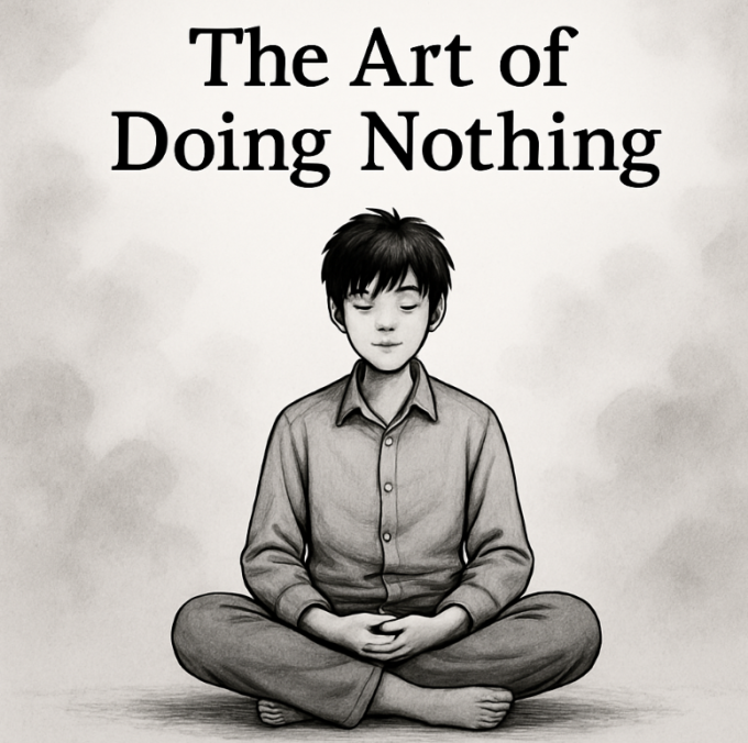 Artof doing nothing boredom