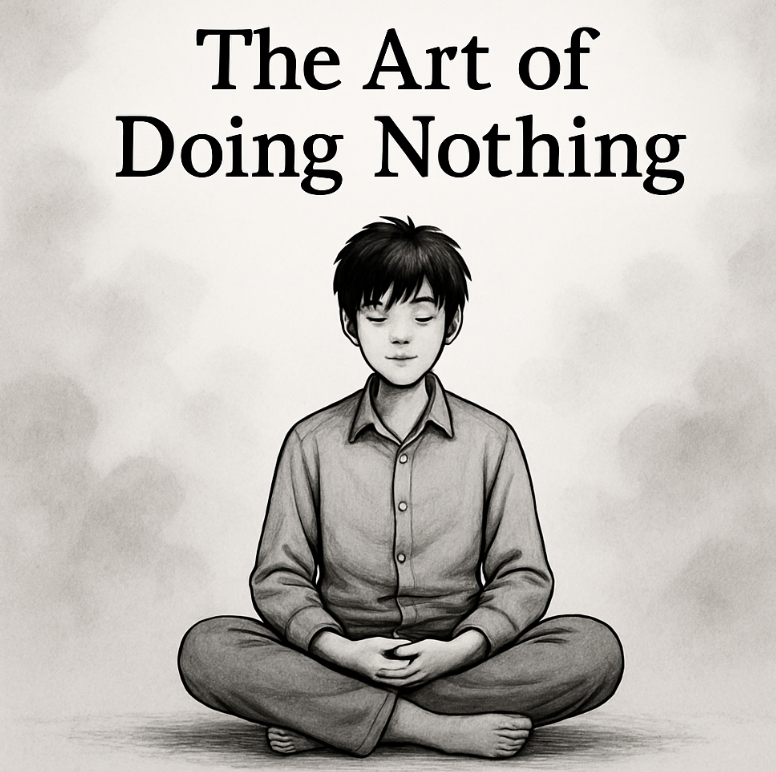 Artof doing nothing boredom