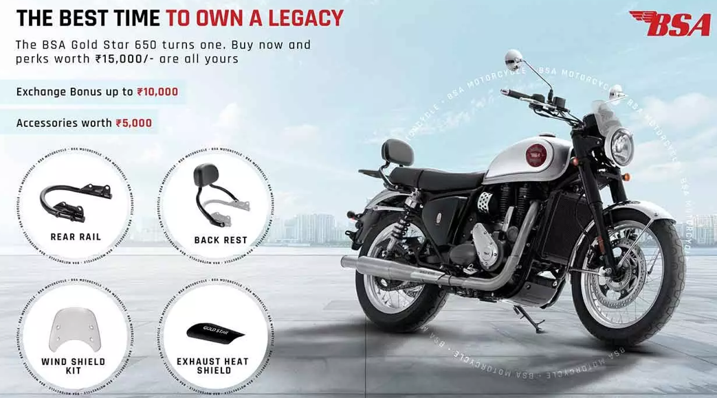 BSA Gold Star Limited-Edition Anniversary Kit