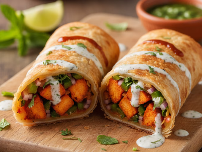 Chicken Tikka Roll