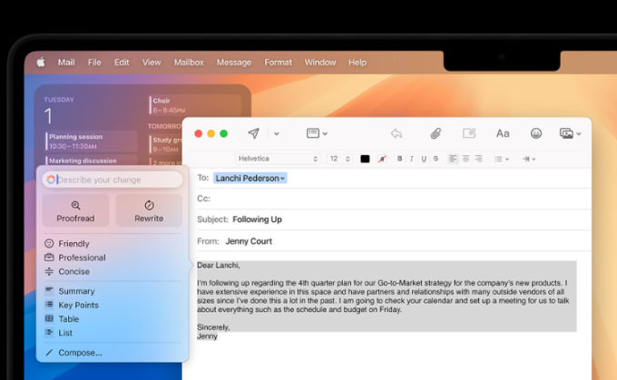 Apple MacBook Pro touchscreen
