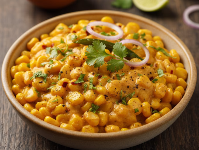 Masala Creamy Corn Snack