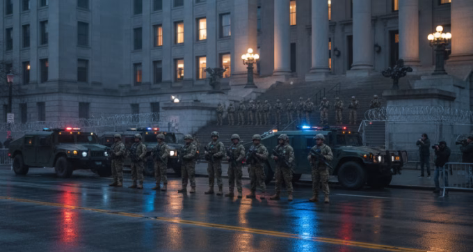 National Guard in Portland
