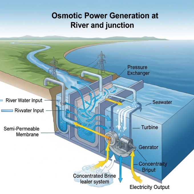 Osmotic Power Systems
