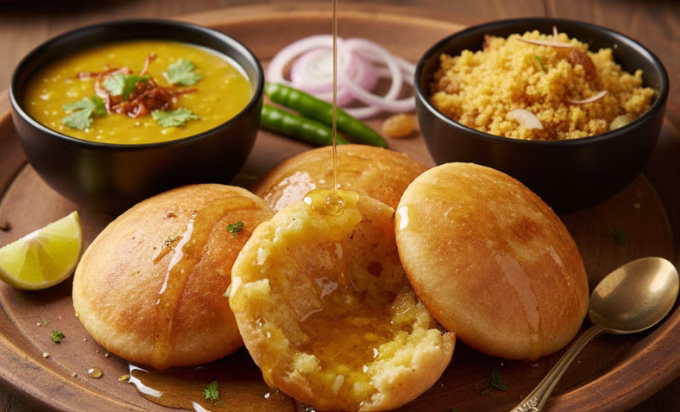 Rajasthani Dal Bati Churma Recipe