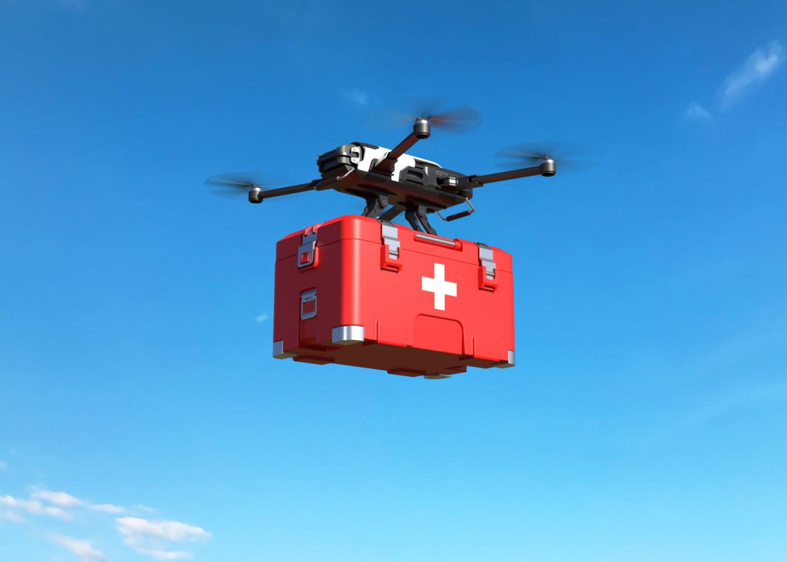 Ultra-Low Latency Drone Networks