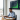 Young Indian entrepreneur working on laptop with business growth chart in background