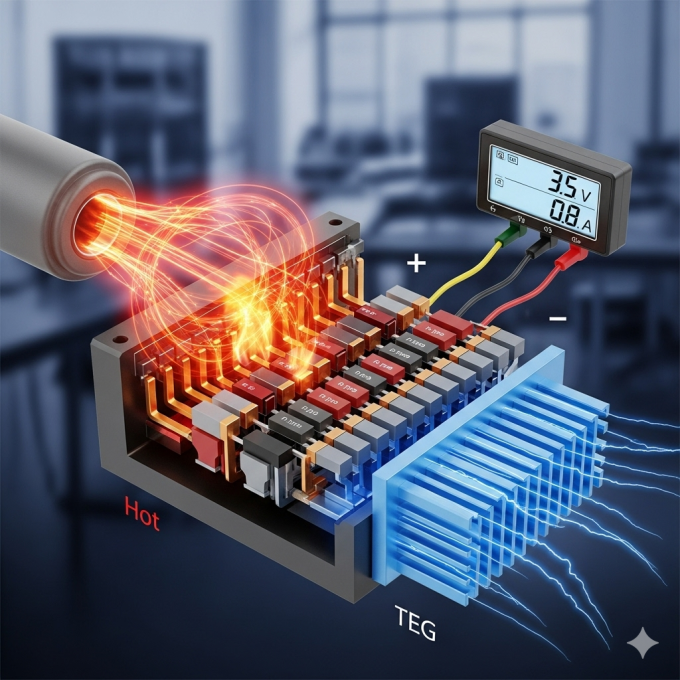 Heat to electricity clean energy technology