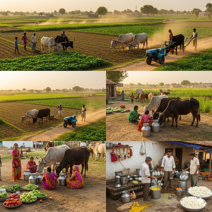 Rural business ideas in Indian village 2025