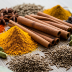 assorted Indian spices