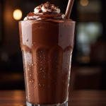 cold chocolate shake