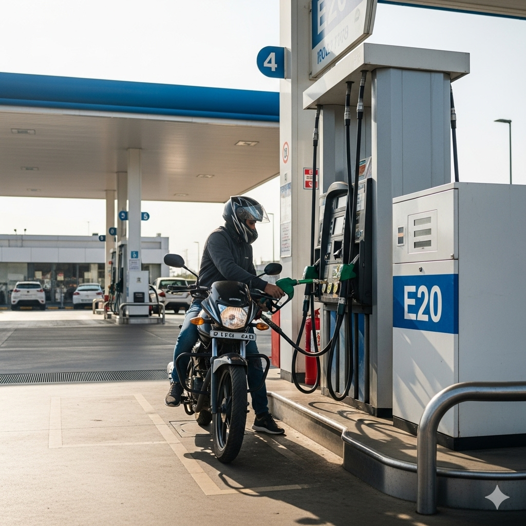 How E20 Petrol Affects Bike and Scooter