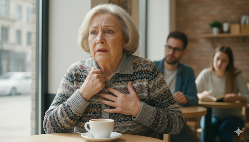 recognise a panic attack in public, and help someone