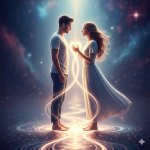 spiritual connection between twin flames or soulmates