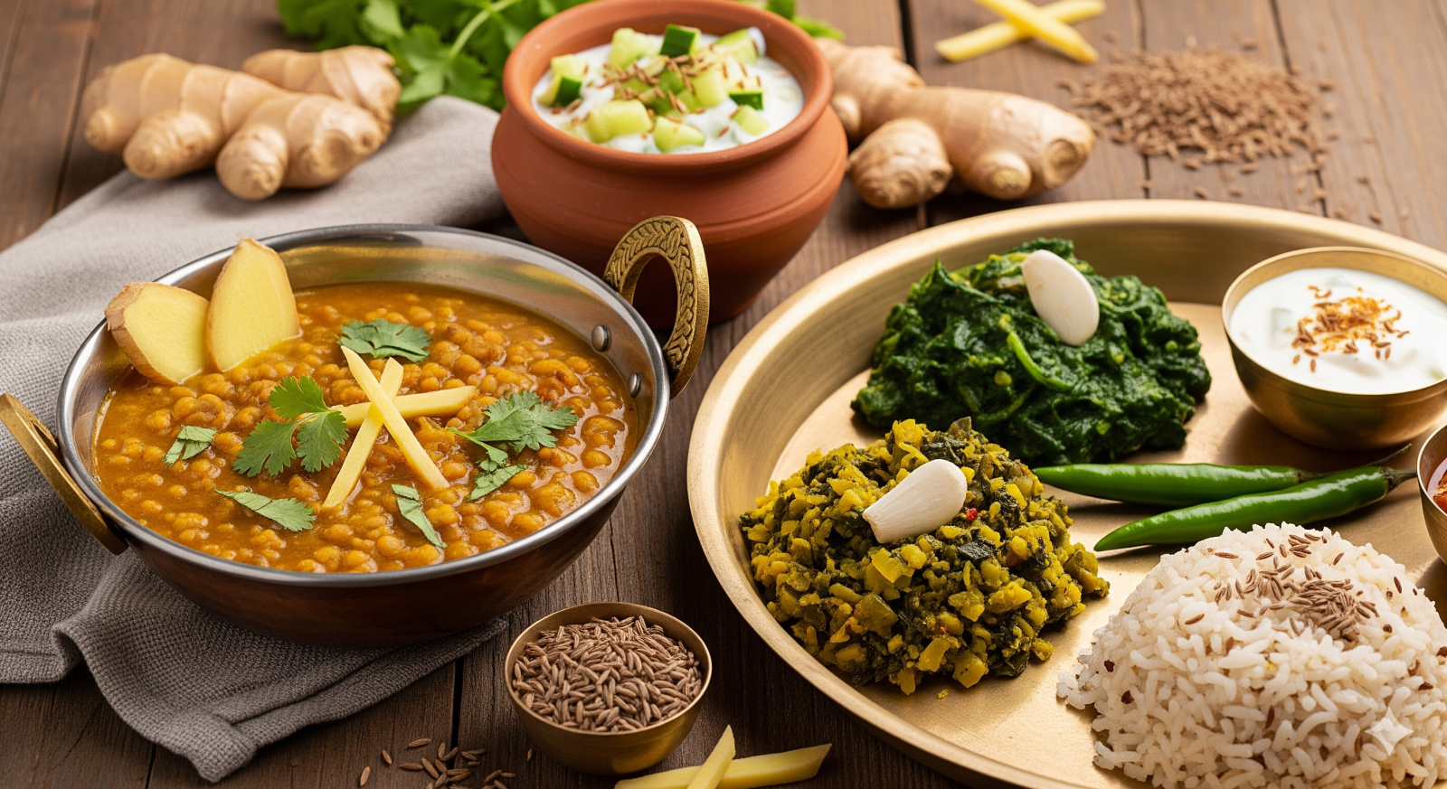 traditional-Indian-meal-that-promotes-digestive-health