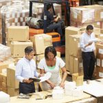 Warehouse employees packing D2C e-commerce orders for Indian brand
