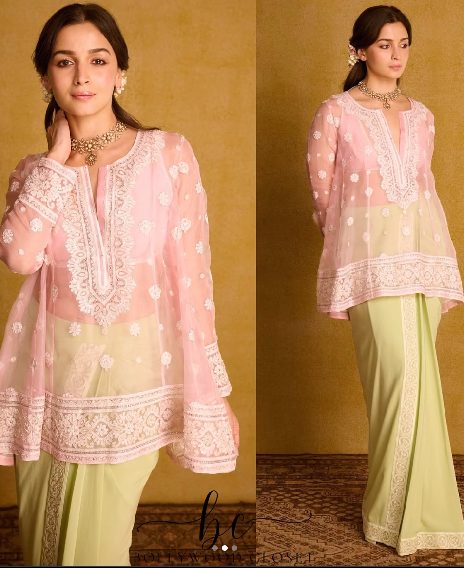 Alia Bhatt’s sheer kurta