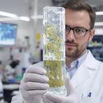 Arctic ice core sample