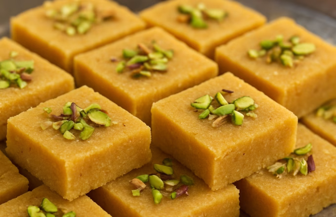 Besan Burfi