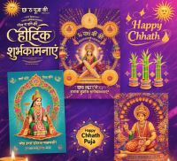 Chhath Puja greeting card