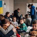 Children rescued from Russian-occupied Ukraine