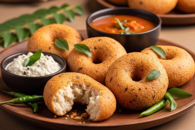 Crispy medu vada