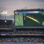 DRS graphic on the big screen