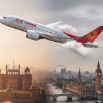 Delhi-London Flight Air India
