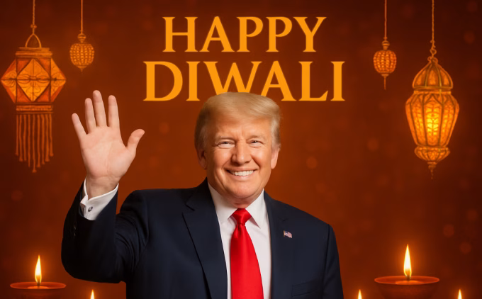 Donald Trump Happy Diwali