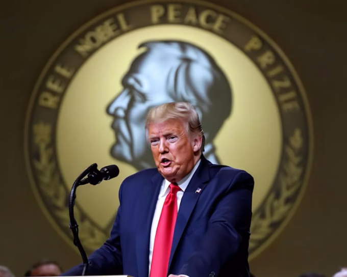 Donald triump Nobel Peace Prize