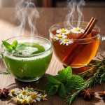 Green Tea and Herbal Tea