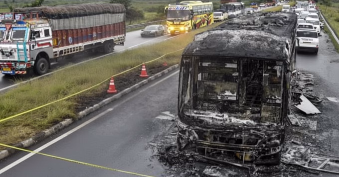 Kurnool bus tragedy, drunk drivers, fake certificates, road safety violations