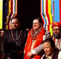 Pushkar Singh Dhami at Kedarnath