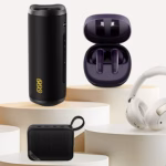QCY TWS earbuds, headphones, and Bluetooth speakers