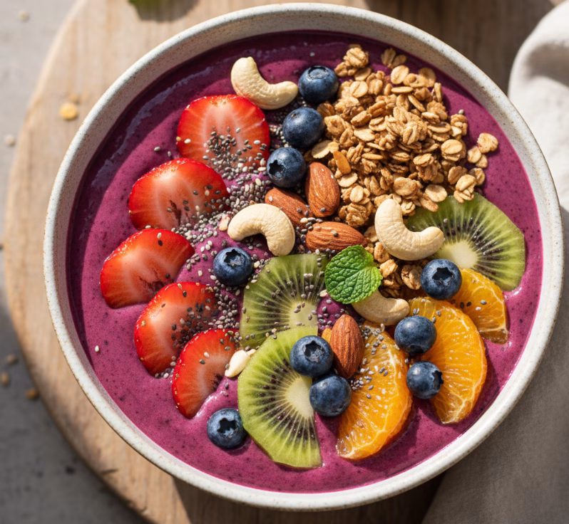 Quick Healthy Smoothie Bowls