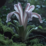 Rare ghost flower