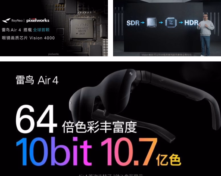 RayNeo Air 4 Specifications