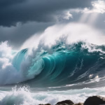 Record-high ocean waves