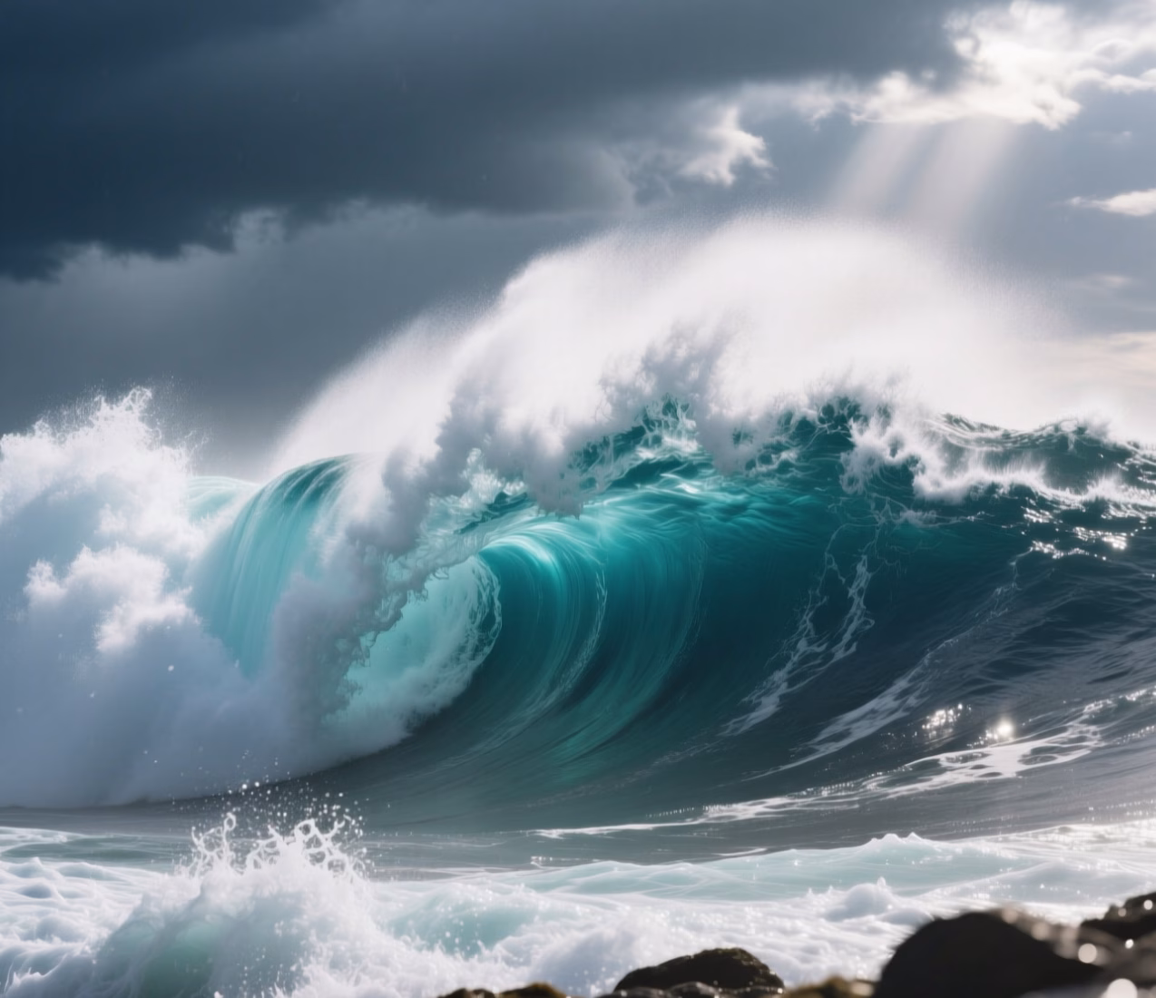 Record-high ocean waves