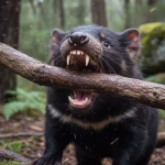 Tasmanian Devil powerful bite