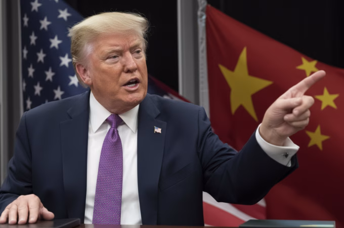 Trump warns china for fair deal