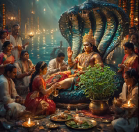 Tulsi Vivah ceremony