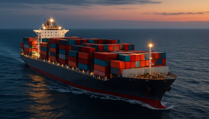 US Sanctions shipping container