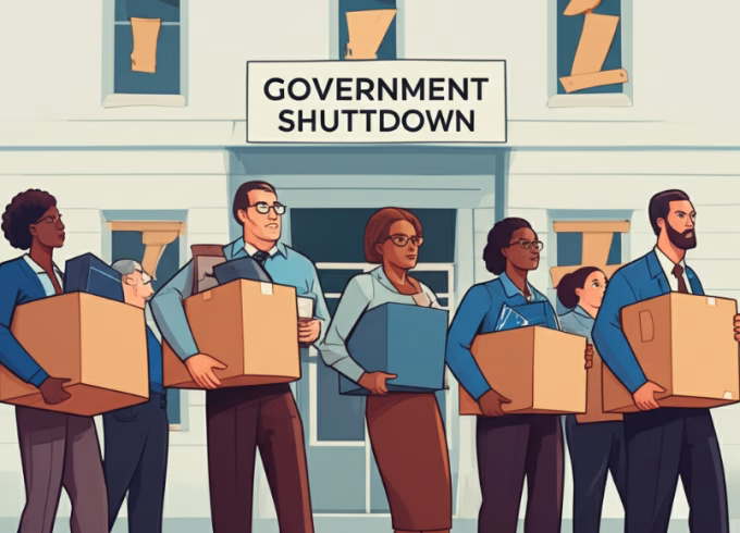 US government shutdown and layoffs