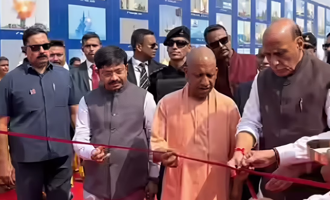 Yogi and Rajnath Singh