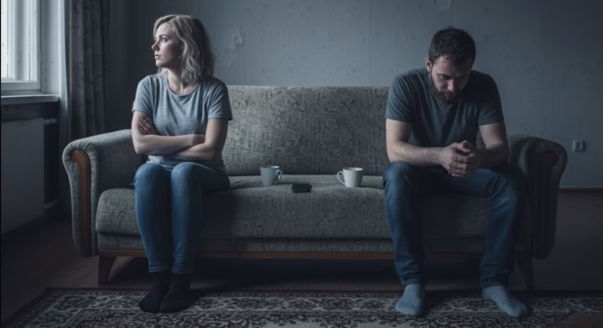 breakdown in their relationship