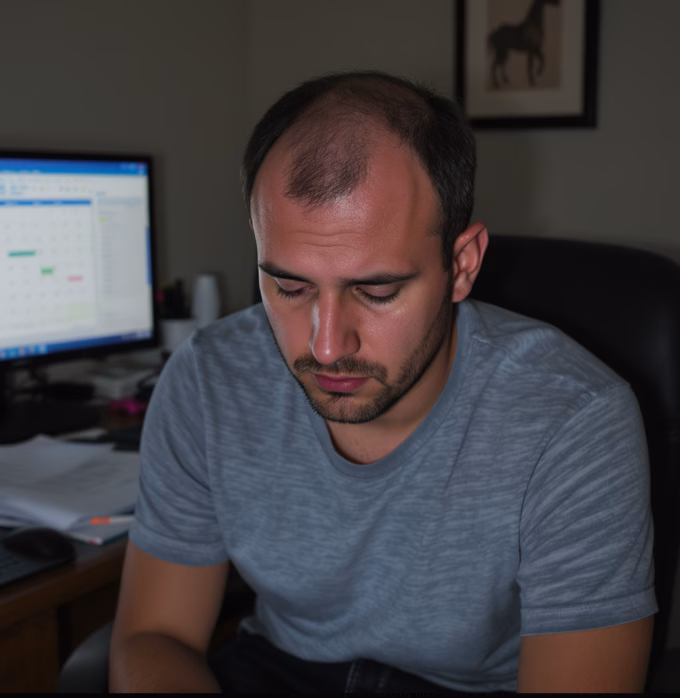 chronic stress hair loss