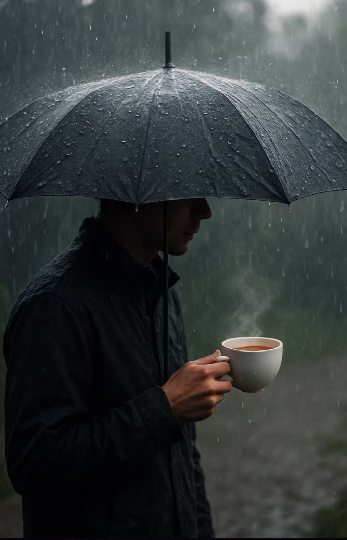 cup of tea during monsoon