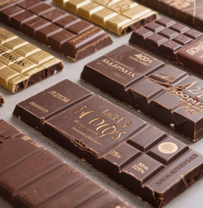 dark chocolate bars